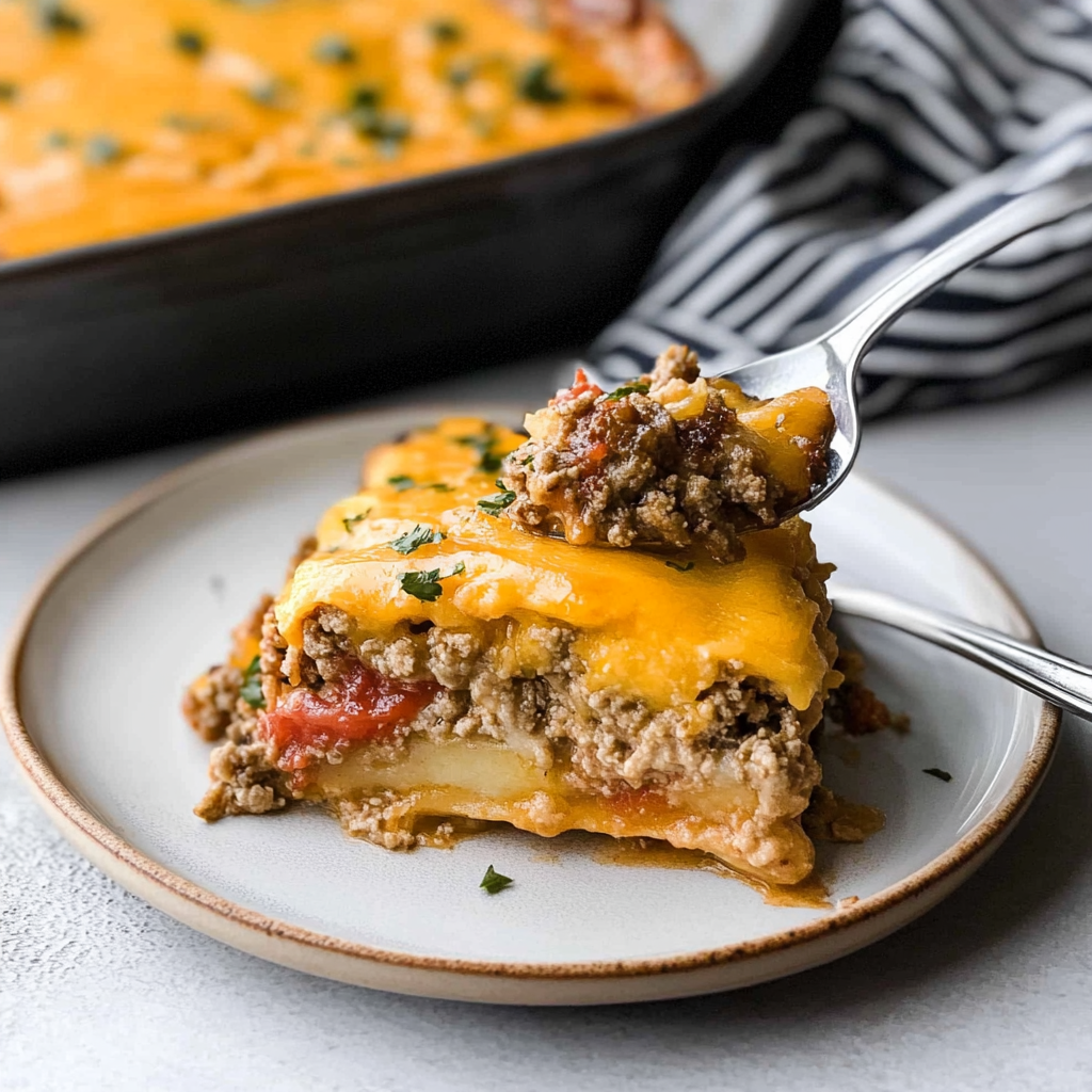 Recipe preparation for john wayne casserole