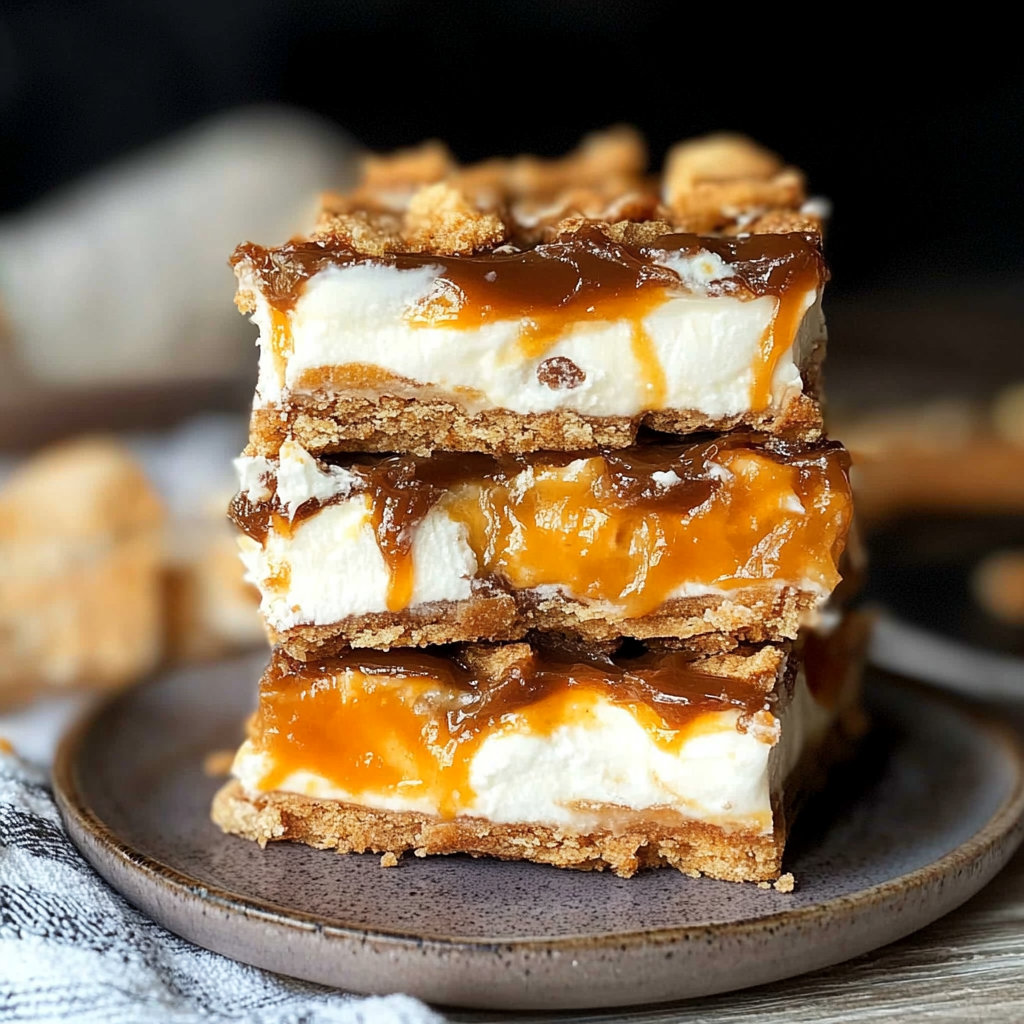 Recipe preparation for butterfinger caramel crunch bars