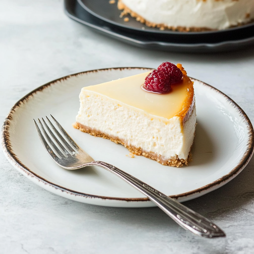 Recipe preparation for new york cheesecake