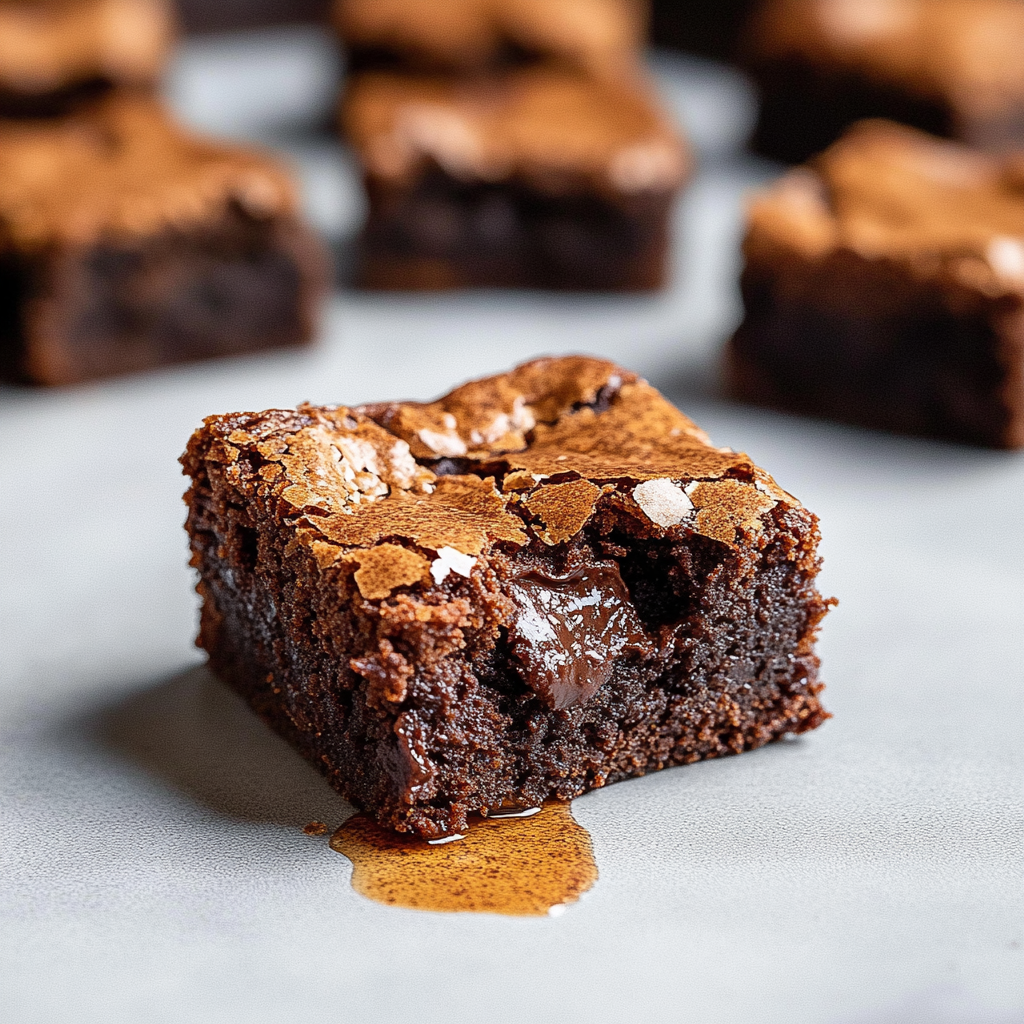 Recipe preparation for fudge brownies