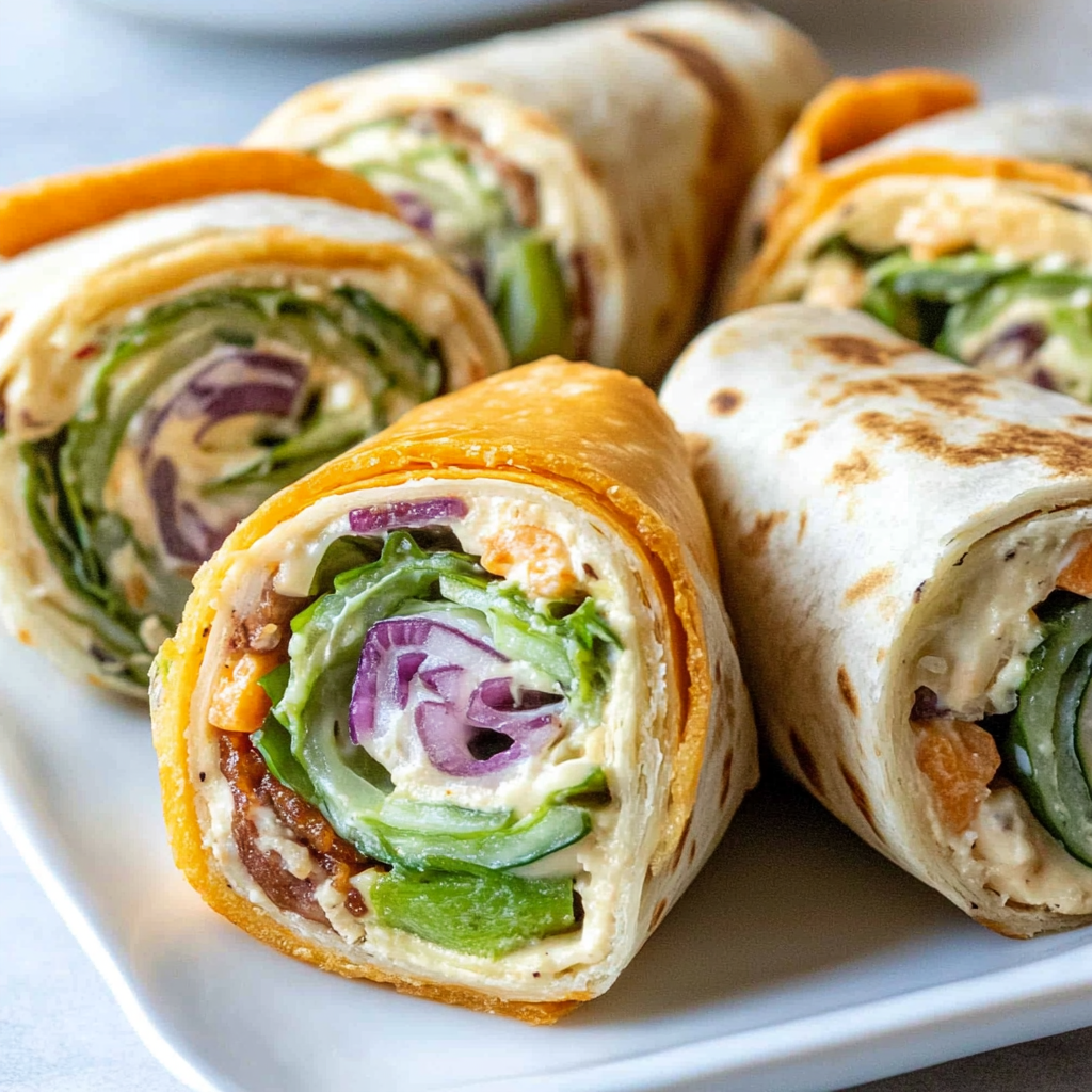 Recipe preparation for turkey wrap