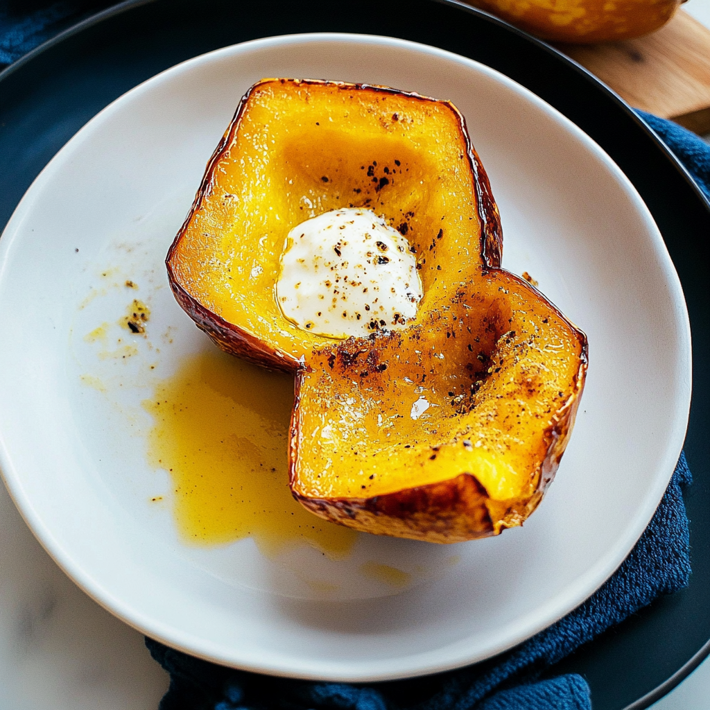 Recipe preparation for acorn squash recipe