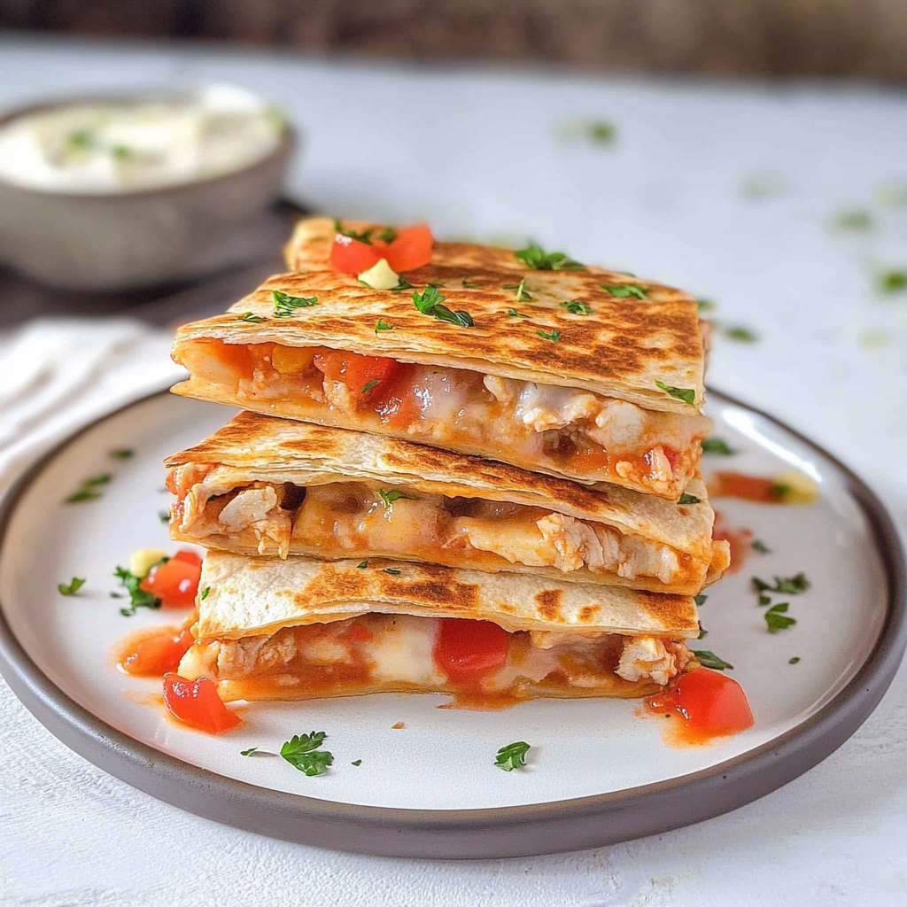 Recipe preparation for air fryer quesadilla