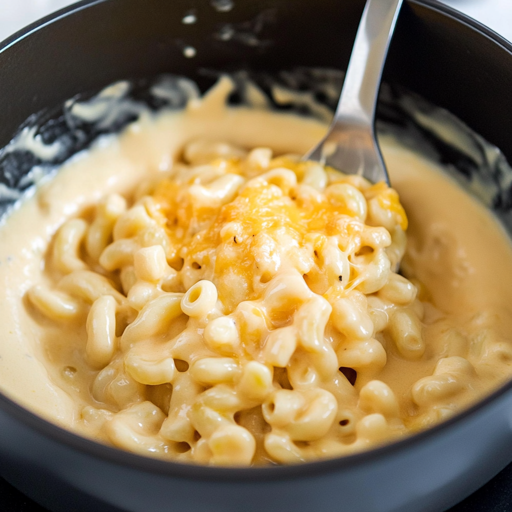 Recipe preparation for mac & cheese