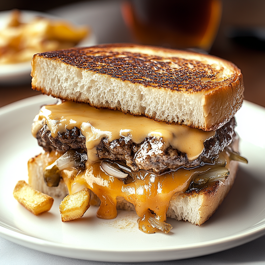 Recipe preparation for patty melts with secret sauce
