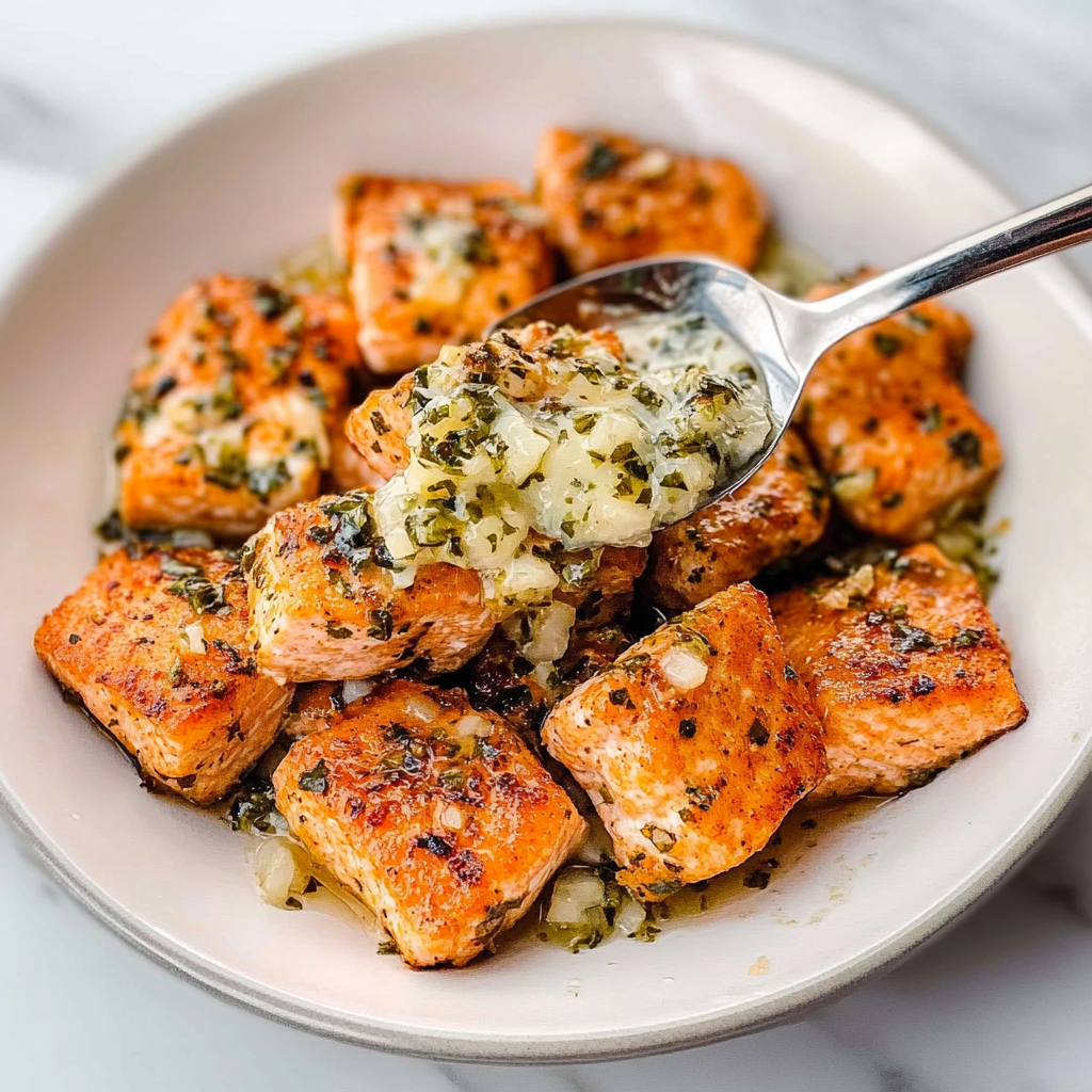 Recipe preparation for salmon bites air fryer