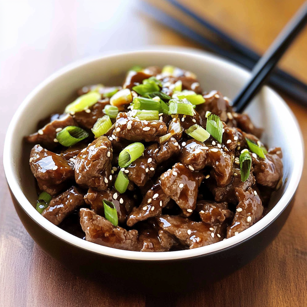 Recipe preparation for korean beef