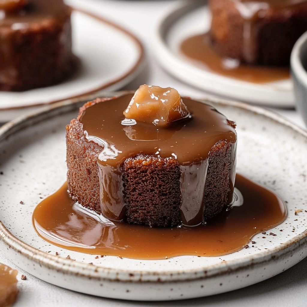 Recipe preparation for sticky toffee pudding