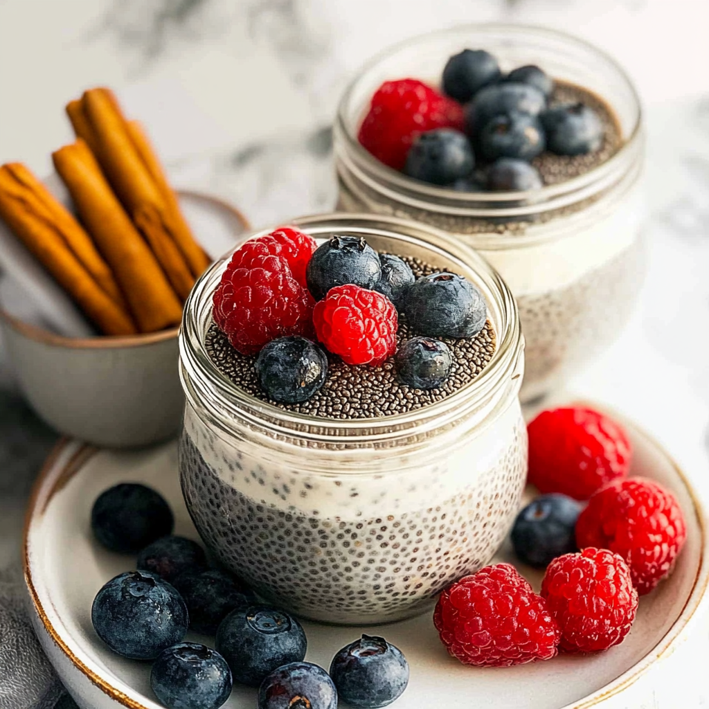 Recipe preparation for chia pudding