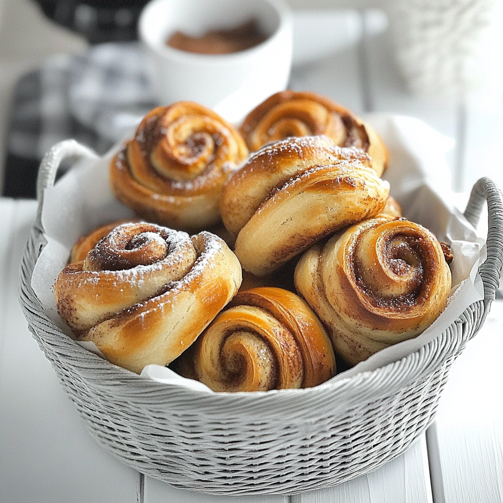Recipe preparation for cardamom buns