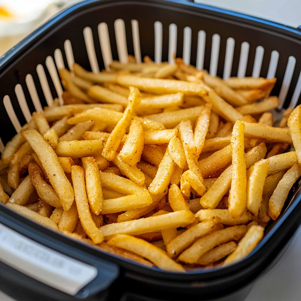 Recipe preparation for air fryer french fries