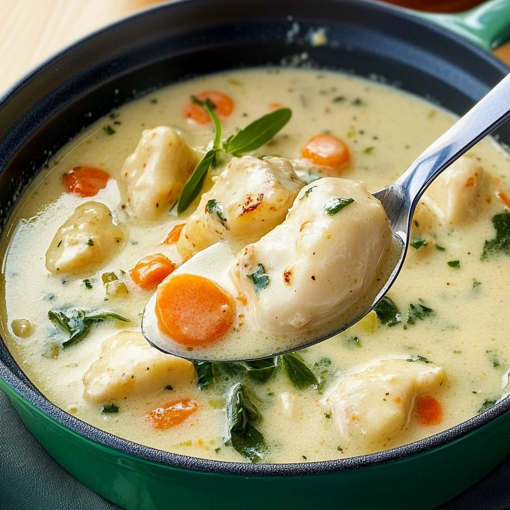 Recipe preparation for chicken gnocchi soup