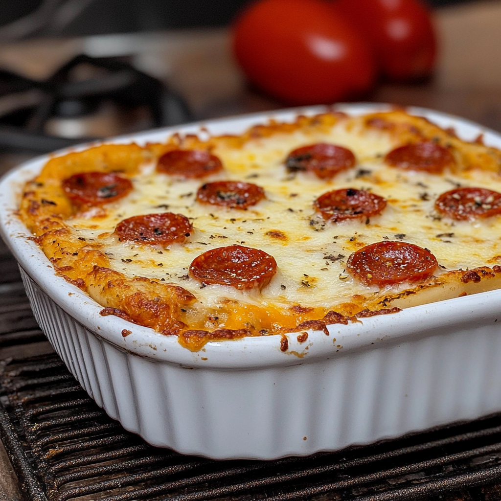 Recipe preparation for Cottage Cheese Pizza Bowl